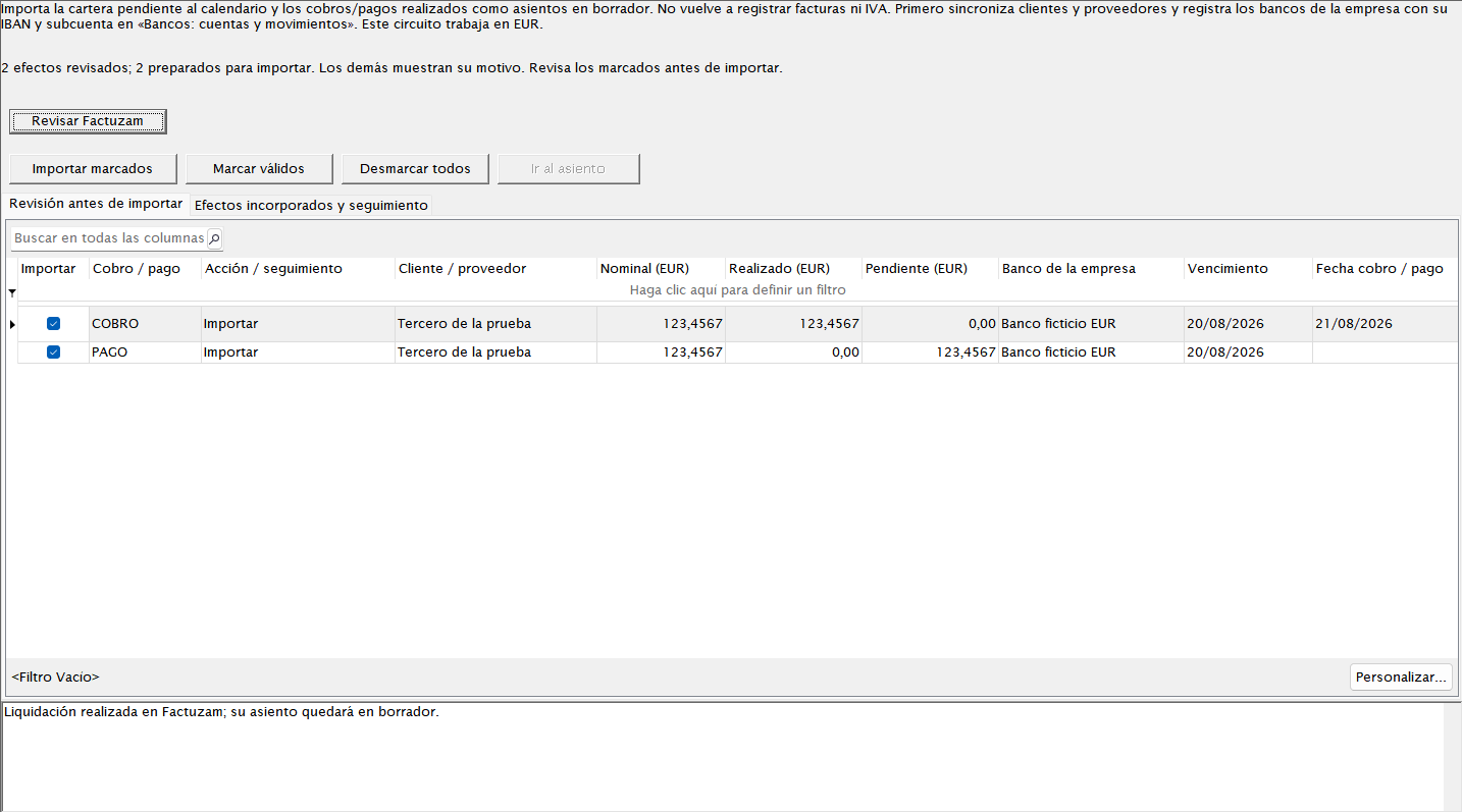 Previsualización de efectos de Factuzam en Contazam